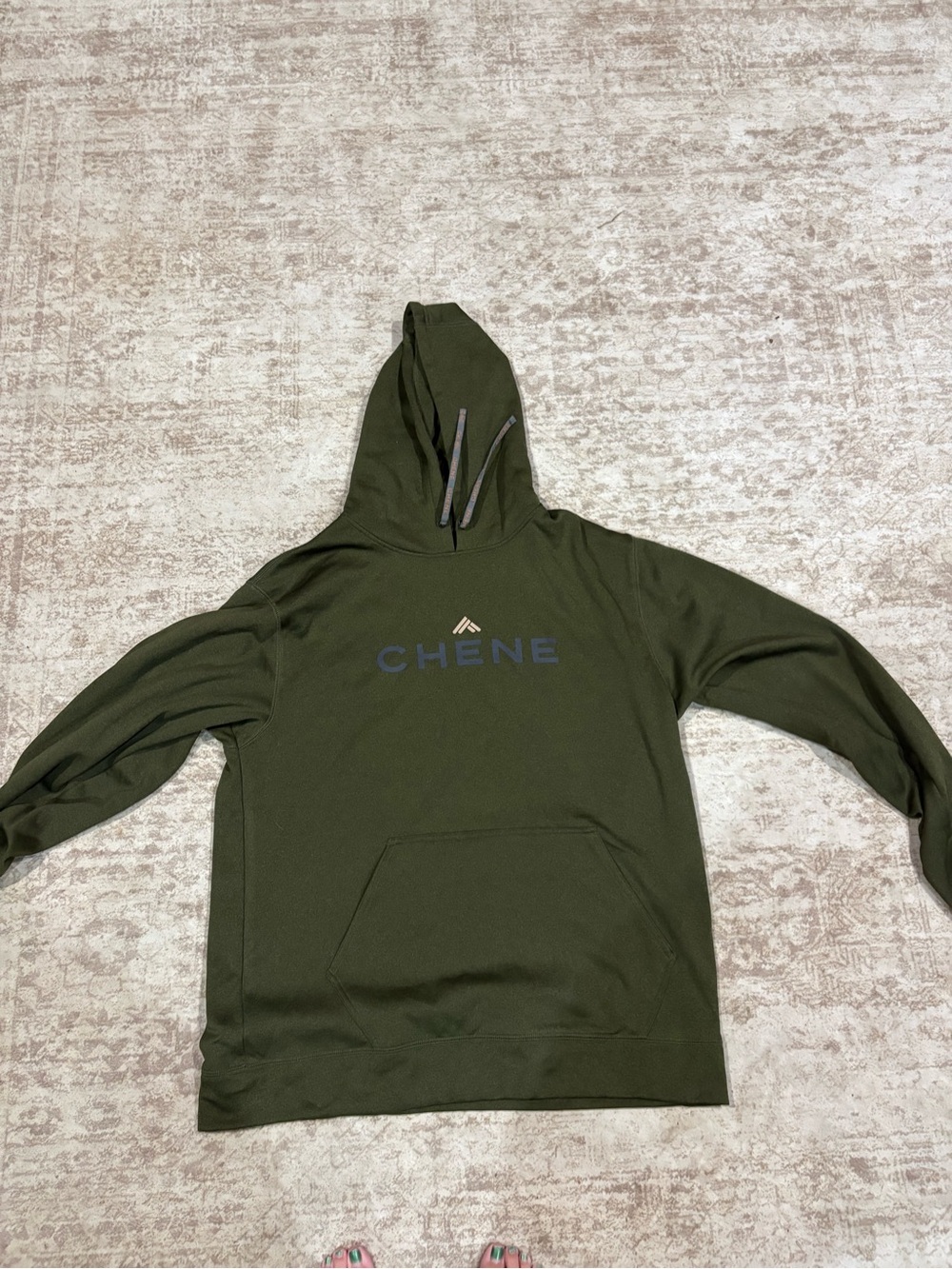 Chene Green Hoodie